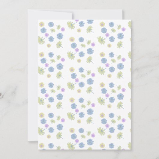 Einladung von Dainty Daisies (Vorderseite)