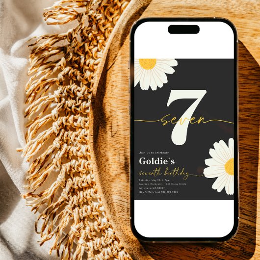 Einladung von Daisy 7. Geburtstag