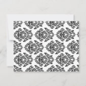 Einladung von Daisy and Damask Bridal Dusche (Rückseite)