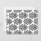 Einladung von Daisy and Damask Bridal Dusche (Rückseite)