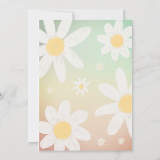 Einladung von Daisy Birthday (Rückseite)