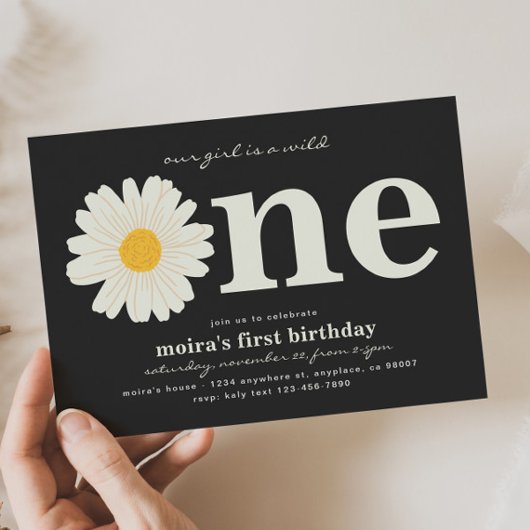 Einladung von Daisy First Birthday