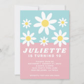 Einladung von Daisy Fun Birthday Party (Vorderseite)