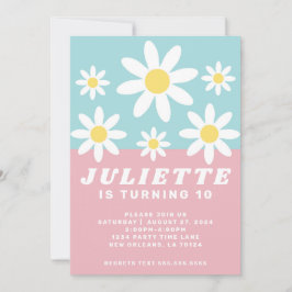 Einladung von Daisy Fun Birthday Party