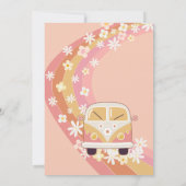 Einladung von Daisy Groovy Two Birthday Party (Rückseite)