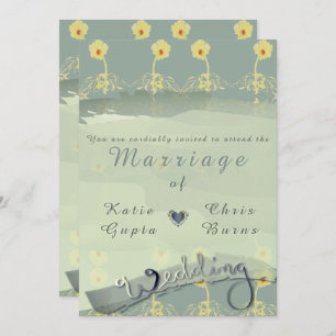 Einladung von Daisy Slate Wedding