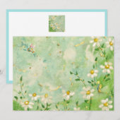 Einladung von Daisy und Biene (Vorne/Hinten)