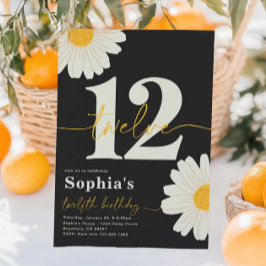 Einladung von Daisy zum 12. Geburtstag