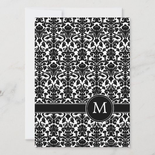 Einladung von Damask (Rückseite)