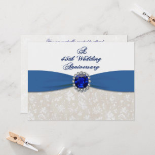 Einladung von Damask zum 45. Hochzeitstag