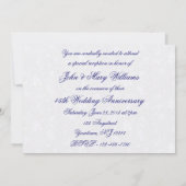 Einladung von Damask zum 45. Hochzeitstag (Rückseite)