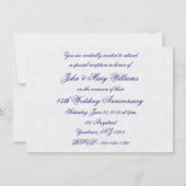 Einladung von Damask zum 45. Hochzeitstag (Rückseite)