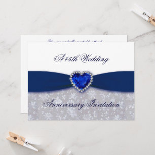 Einladung von Damask zum 45. Hochzeitstag