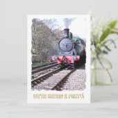 EINLADUNG VON DAMPFERN (Stehend Vorderseite)