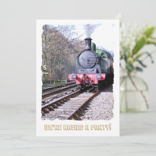 EINLADUNG VON DAMPFERN (Stehend Vorderseite)