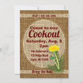 Einladung von Dandelion (Vorderseite)