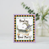 Einladung von Dandie Witch (Stehend Vorderseite)