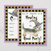 Einladung von Dandie Witch (Vorne/Hinten)