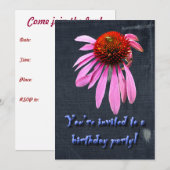 Einladung von Denim Birthday (Vorne/Hinten)