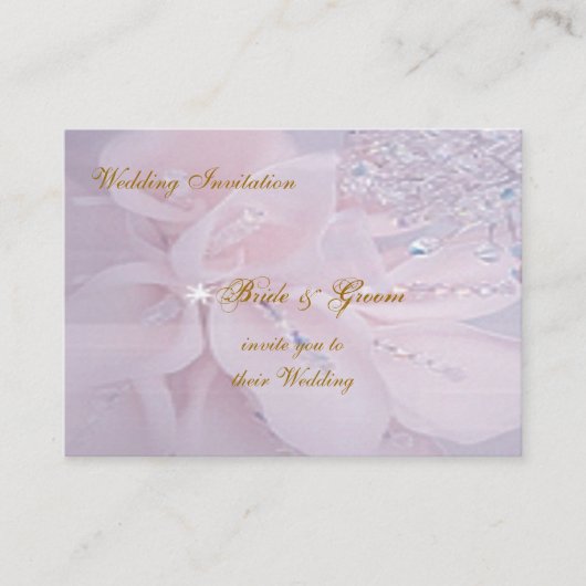 Einladung von Diamond Wedding (Vorderseite)