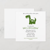 Einladung von Dino-Mite (Vorne/Hinten)