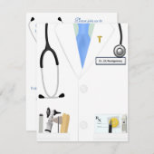 Einladung von Doctor Abschluss Celebration (Vorne/Hinten)