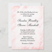 Einladung von Doktor und Anwalt Pink zur Hochzeit (Rückseite)