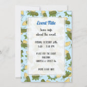 Einladung von Dolmadakia (Rückseite)