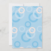 Einladung von Donut Baby Shower (Rückseite)