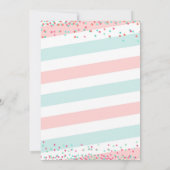 Einladung von Donut Baby Sprinkle (Rückseite)