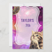 Einladung von Donut Cat Galaxy (Rückseite)