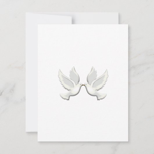 Einladung von Dove Custom Junggeselinnen-Abschied (Rückseite)