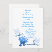 Einladung von Dove Custom Junggeselinnen-Abschied (Vorne/Hinten)