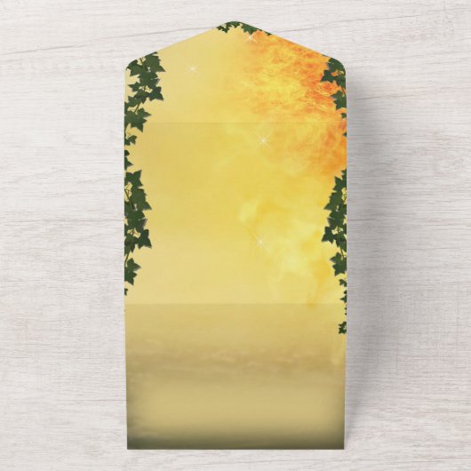 Einladung von Drachen und Burg (Außenbereich)