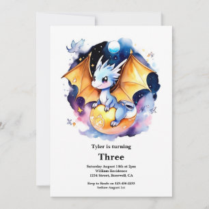 Einladung von Dragon Birthday