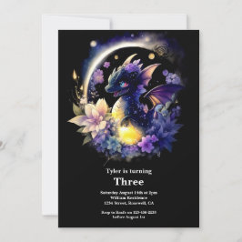 Einladung von Dragon Birthday