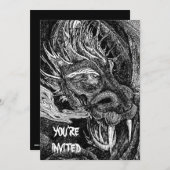 Einladung von Dragon 'You re Invited' (Vorne/Hinten)