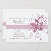 Einladung von Drama und Fanfare Mauve (Vorne/Hinten)