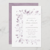 Einladung von Dreamy Foliage (Vorne/Hinten)