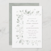 Einladung von Dreamy Foliage (Vorne/Hinten)