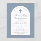 Einladung von Dusty Blue First Community Budget Ar (Vorderseite)