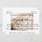 Einladung von Ehe, Pferd, horses country, (Vorne/Hinten)