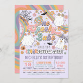 Einladung von einer Spooky Babe zum Geburtstag - M (Vorne/Hinten)