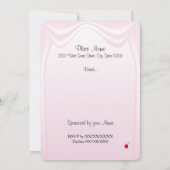 Einladung von Eiscreme-Party (Rückseite)