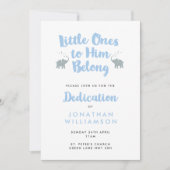 Einladung von Elefanten zur Christlichen Dedicatio (Vorderseite)