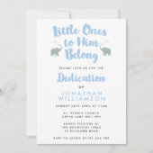 Einladung von Elefanten zur Christlichen Dedicatio (Vorderseite)