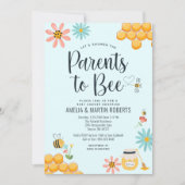 Einladung von Eltern, Baby Shower Honey Bee zu sei (Vorderseite)