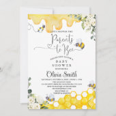 Einladung von Eltern zur Bee Baby Duwer (Vorderseite)