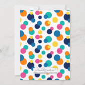 Einladung von Emoji Birthday (Rückseite)