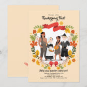 Einladung von Erntedank (Vorne/Hinten)